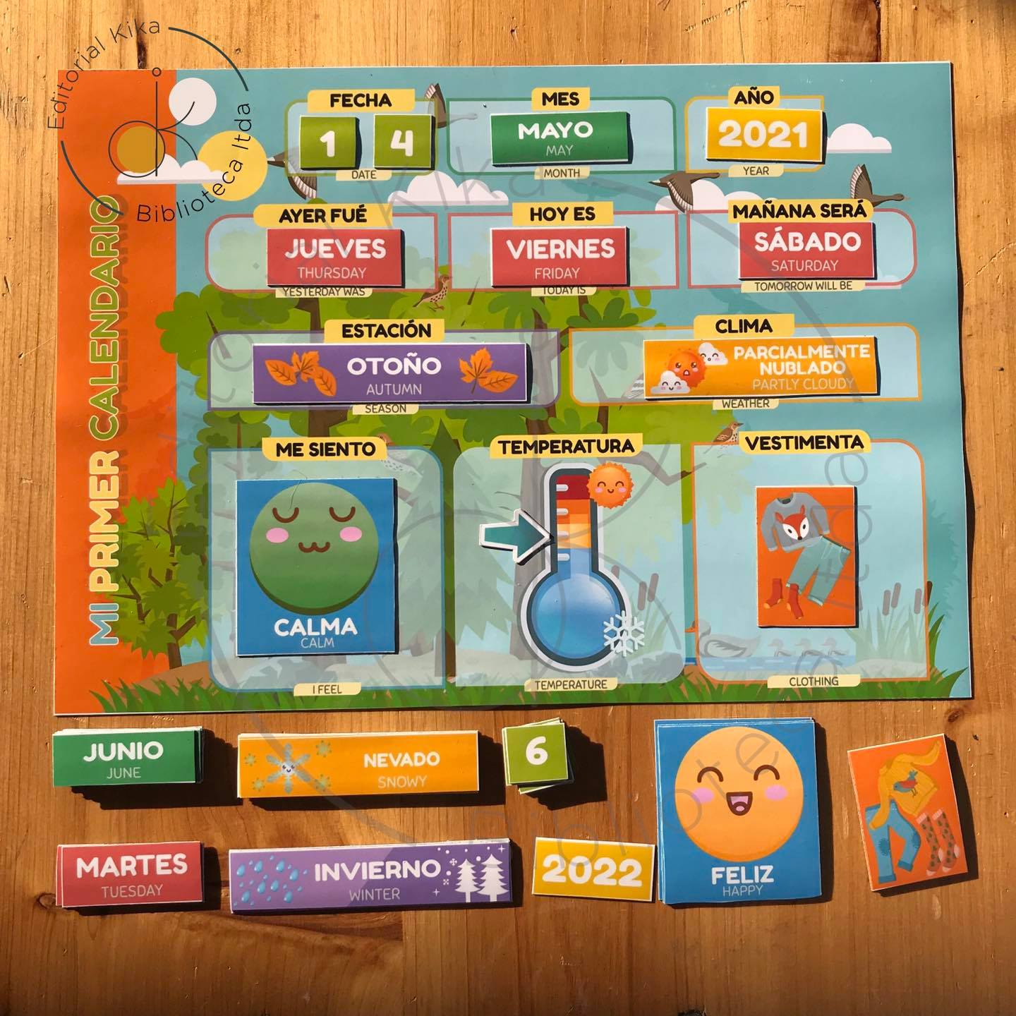 Mi primer calendario principal