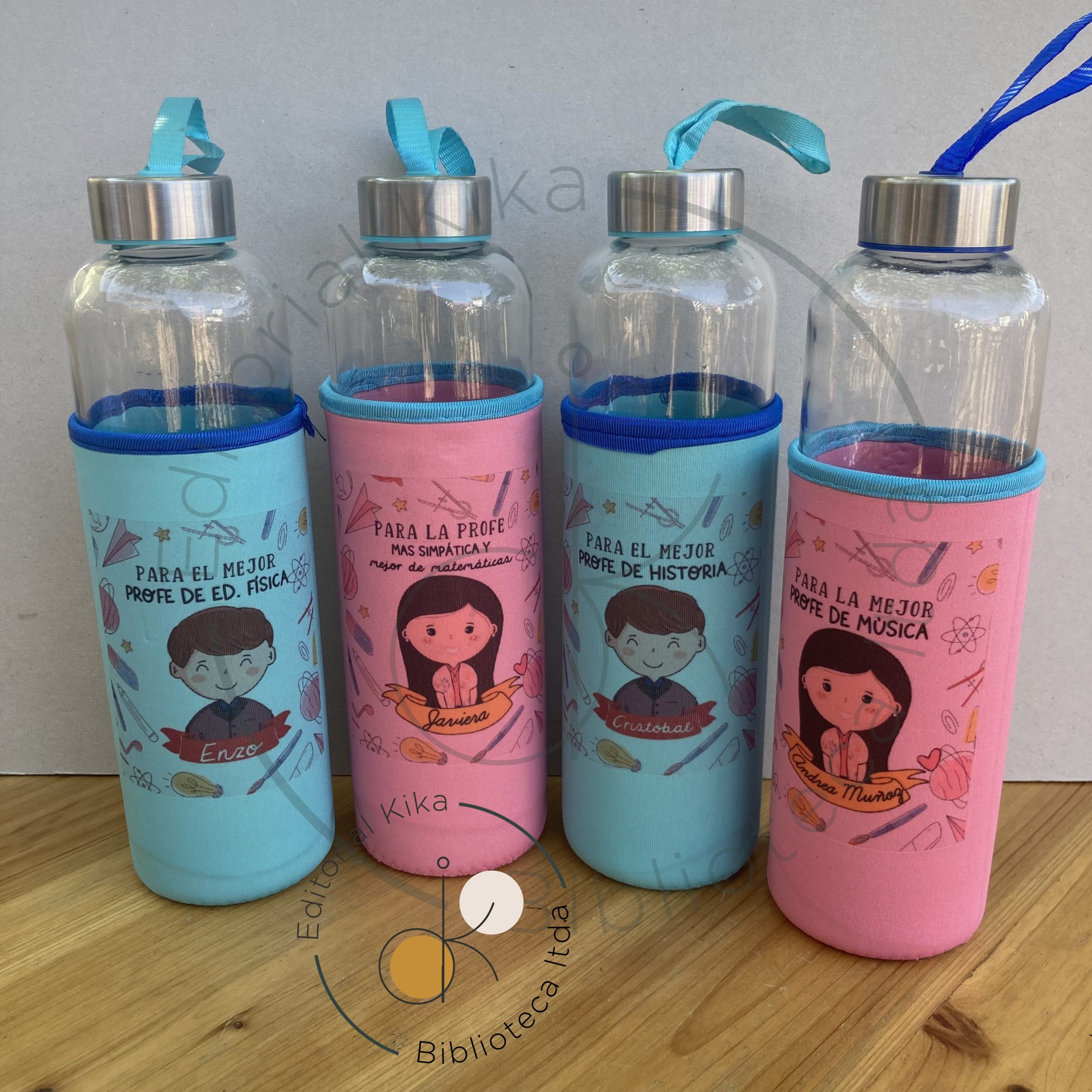 Botella personalizada principal