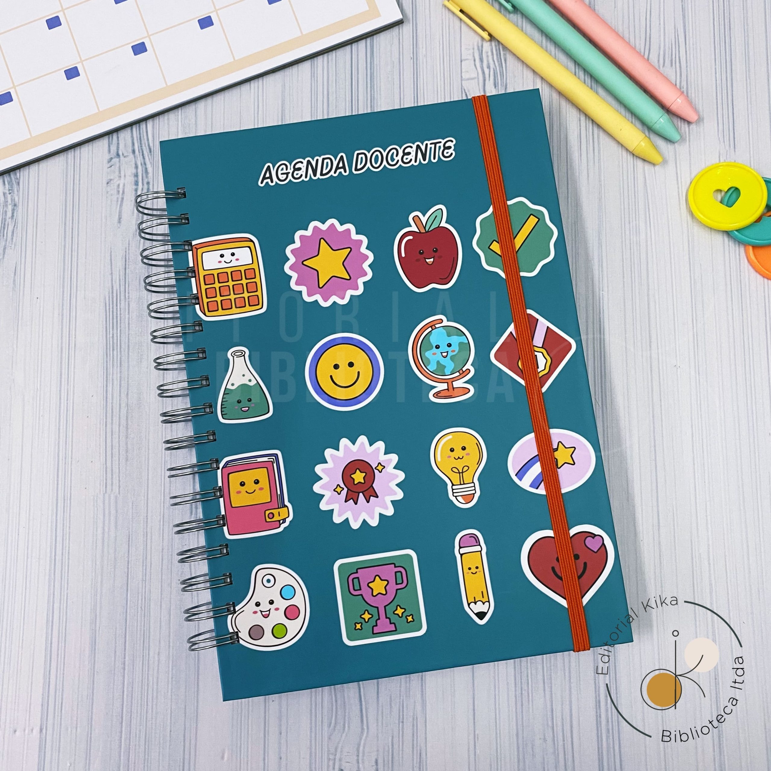 Agenda Docente colores